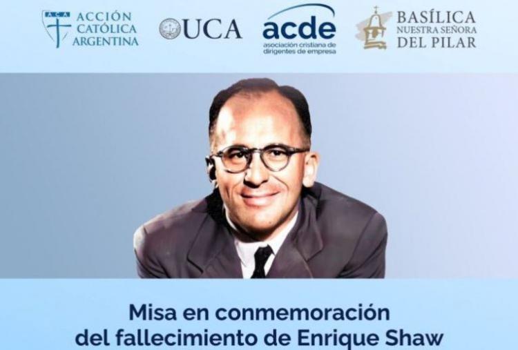 Trasladarán los restos del siervo de Dios Enrique Shaw a la basílica del Pilar Trasladarán los restos del siervo de Dios Enrique Shaw a la basílica del Pilar