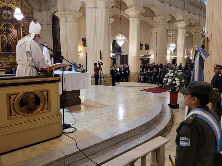 Tucumán: Mons. Sánchez presidió el tedeum en acción de gracias por la patria argentina Tucumán: Mons. Sánchez presidió el tedeum en acción de gracias por la patria argentina