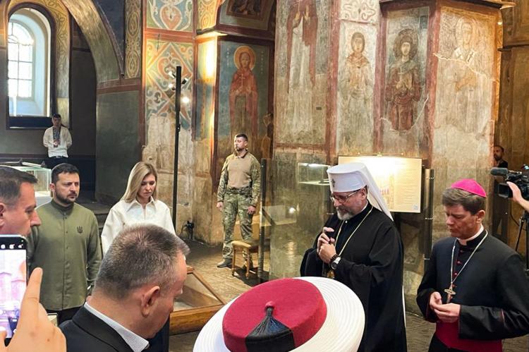 Ucrania: Mons. Shevchuk agradece a Dios el don de ser una 'Patria libre e independiente' Ucrania: Mons. Shevchuk agradece a Dios el don de ser una 'Patria libre e independiente'