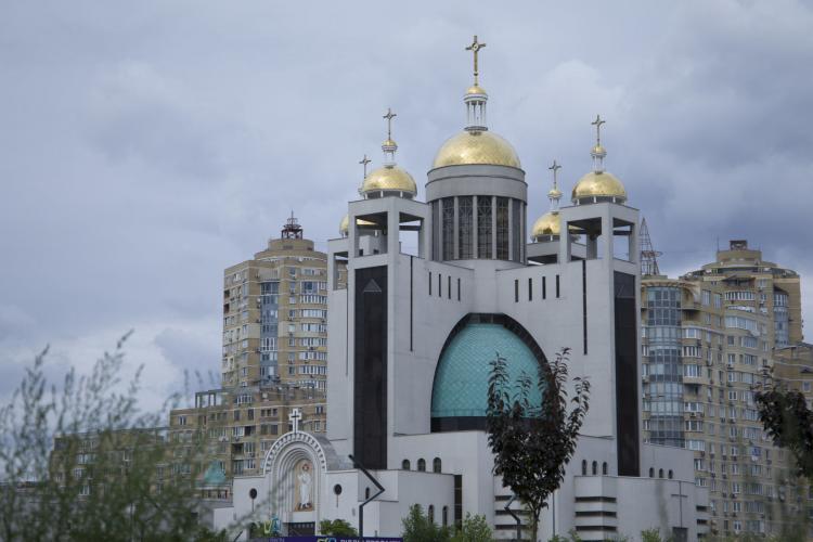 Un dron ruso dañó la catedral de la Resurrección de Cristo en Kiev Un dron ruso dañó la catedral de la Resurrección de Cristo en Kiev