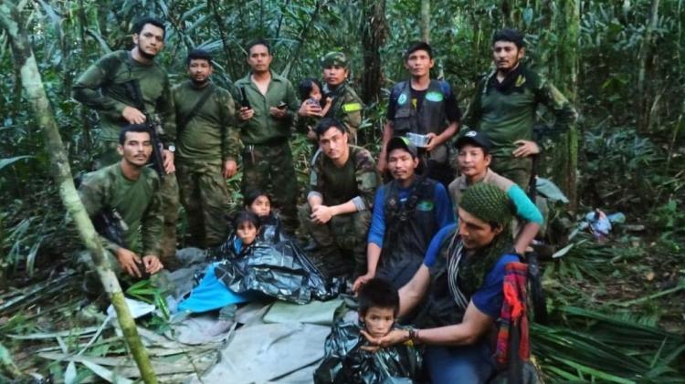 'Un verdadero milagro' el rescate de los cuatro niños perdidos en la selva colombiana 'Un verdadero milagro' el rescate de los cuatro niños perdidos en la selva colombiana