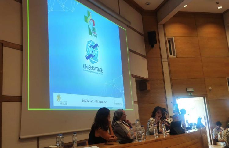 Uniservitate presentó el programa de aprendizaje-servicio solidario durante la JMJ Uniservitate presentó el programa de aprendizaje-servicio solidario durante la JMJ