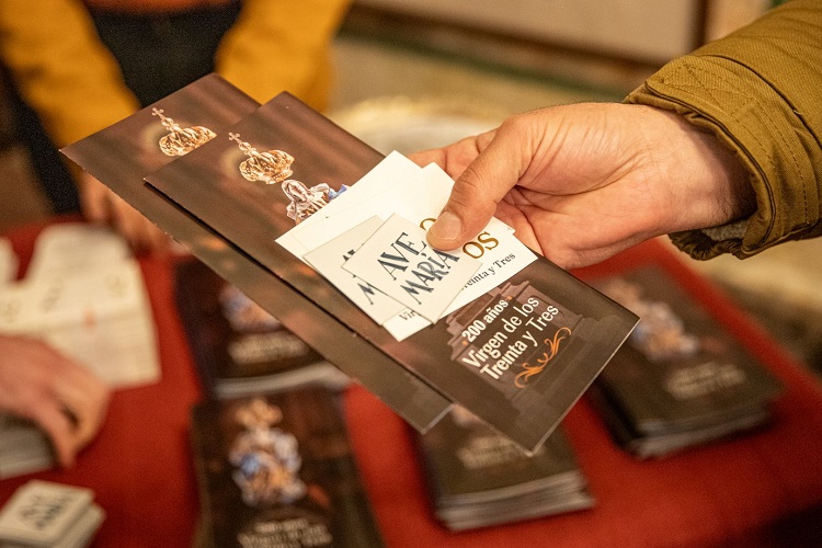 Uruguay comenzó su peregrinación por los 200 años de la Virgen de los Treinta y Tres