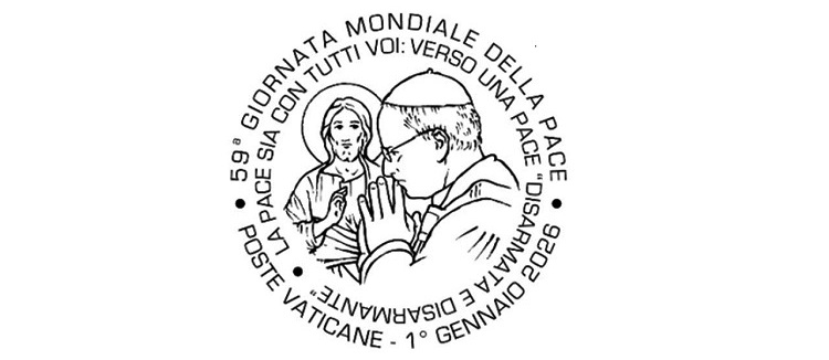 Vaticano: presentan un matasellos especial para el Día Mundial de la Paz