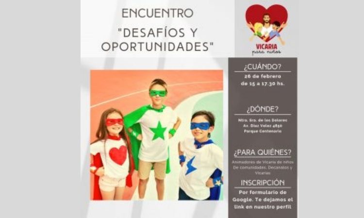 Vicaría de Niños convocó a un encuentro de catequistas Vicaría de Niños convocó a un encuentro de catequistas